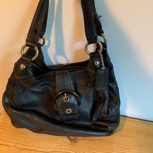 Leather Coach pocketbook